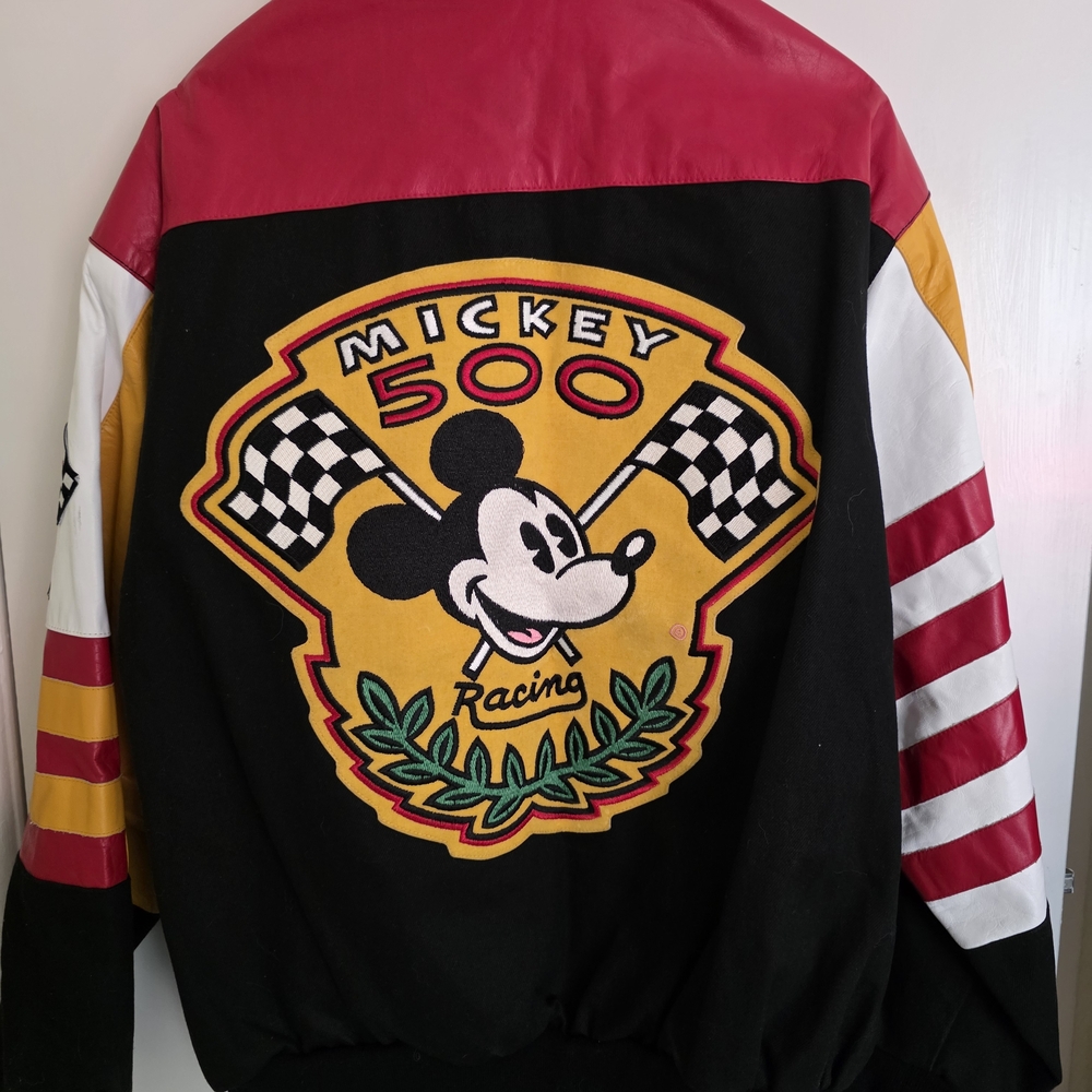 Mickey 500 Racing Jacket - Red, Black, Yellow
